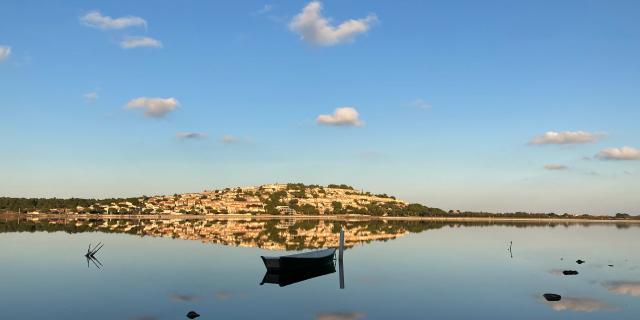 Leucate Plage depuis l'étang