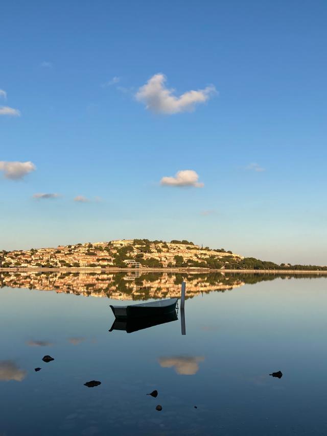 Leucate Plage depuis l'étang