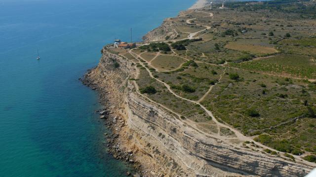 Falaise Leucate Drone