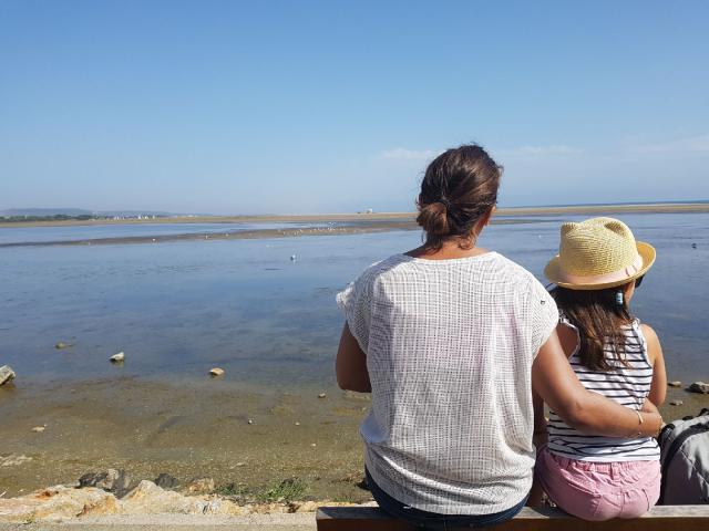 La plage en famille