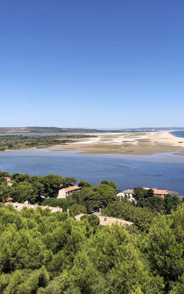 La Franqui Les Coussoules Vue Depuis Falaise