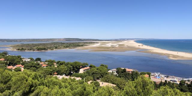 La Franqui Les Coussoules Vue Depuis Falaise