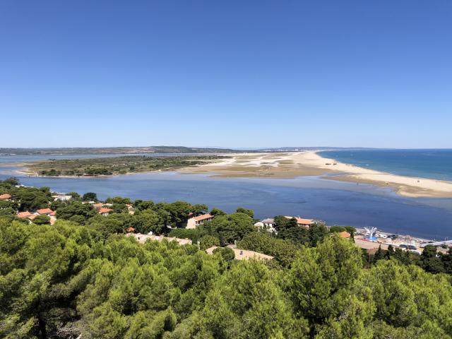 La Franqui Les Coussoules Vue Depuis Falaise