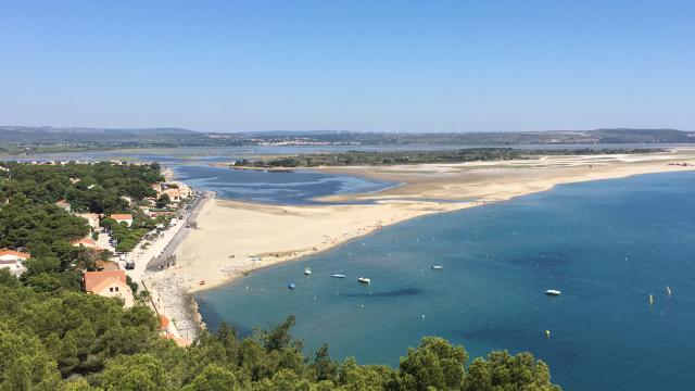 Les Coussoules La Franqui depuis La Falaise