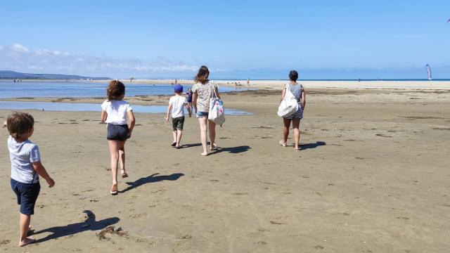 A la plage en famille - La Franqui