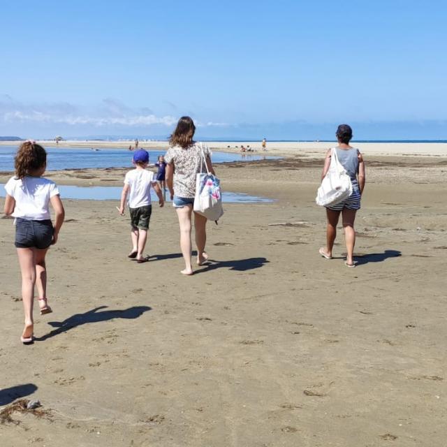 A la plage en famille - La Franqui