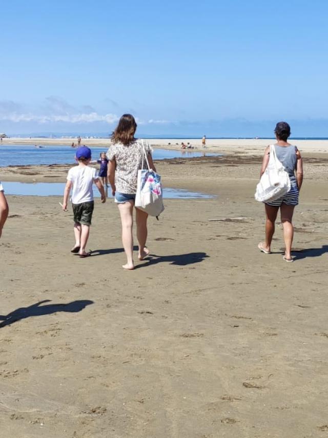 A la plage en famille - La Franqui