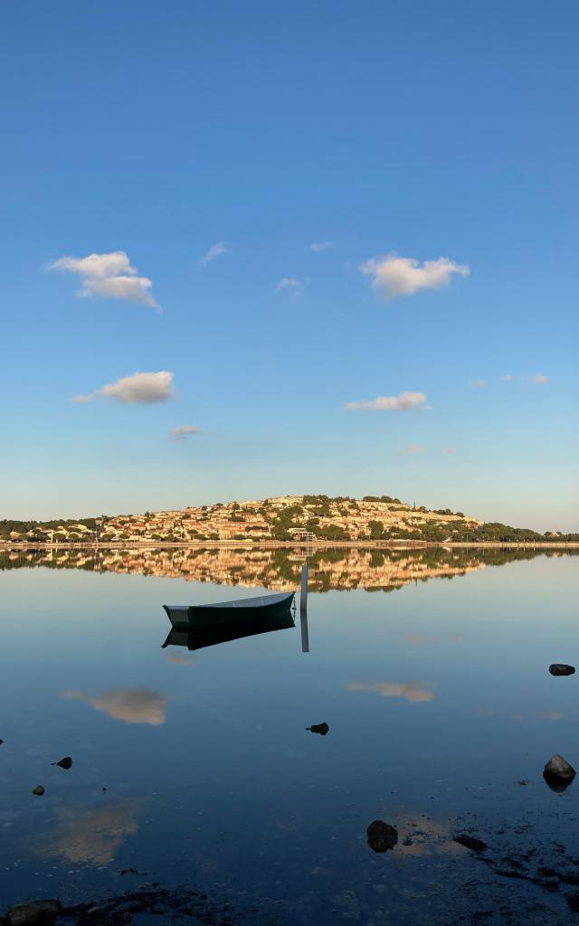 Etang de Leucate Bateau L'Ouragan