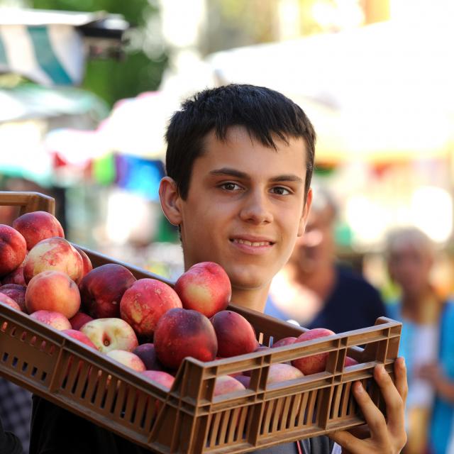 Leucate dorpsmarkt