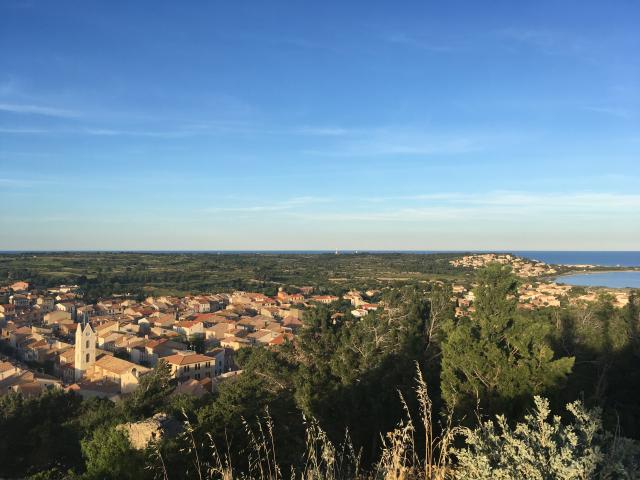 Leucate Village Depuis Le Chateau