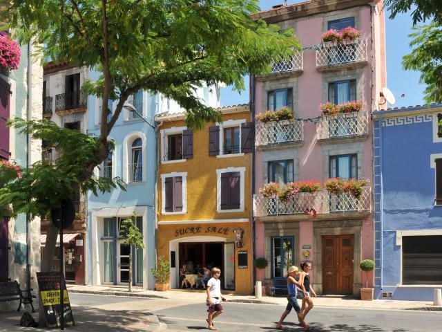 Leucate Village Facades