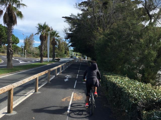 Piste Cyclable Port Leucate