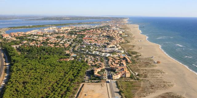 Port Leucate en drone