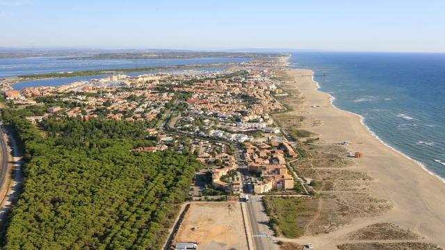 Port Leucate en drone