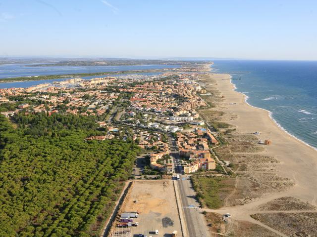 Port Leucate en drone