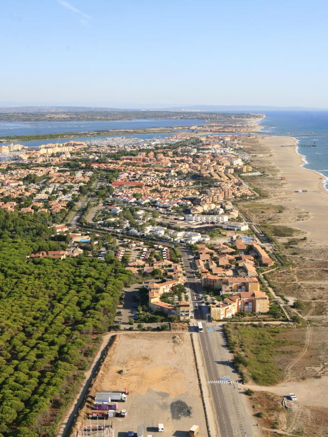 Port Leucate en drone