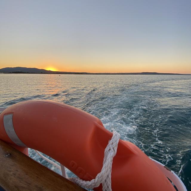 Balade en bateau Coucher De Soleil