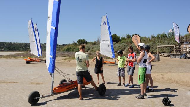 Char A Voile Leucate La Franqui