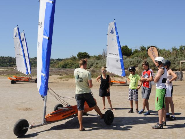 Char A Voile Leucate La Franqui