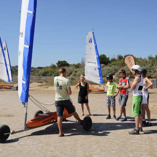 Char A Voile Leucate La Franqui