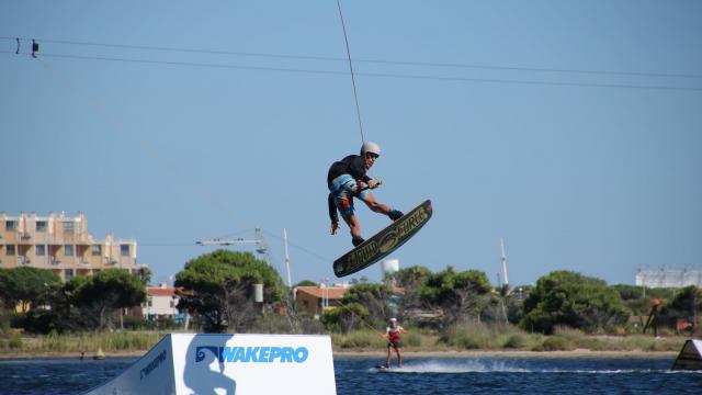 Figure en wakeboard