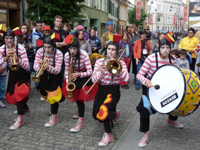 Venetiaanse carnavalsband ©dr